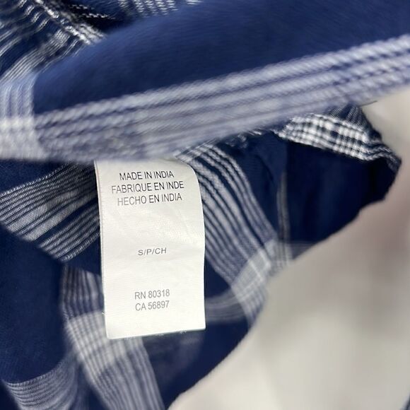 Lucky Brand small short sleeve Buffalo check top - Picture 7 of 7